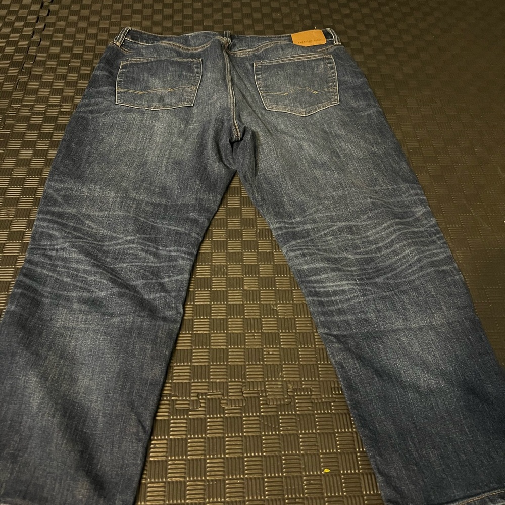 American eagle Men's Blue Denim Jeans athletic straight